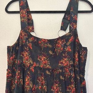 NATURAL LIFE Dark Floral Jumpsuit